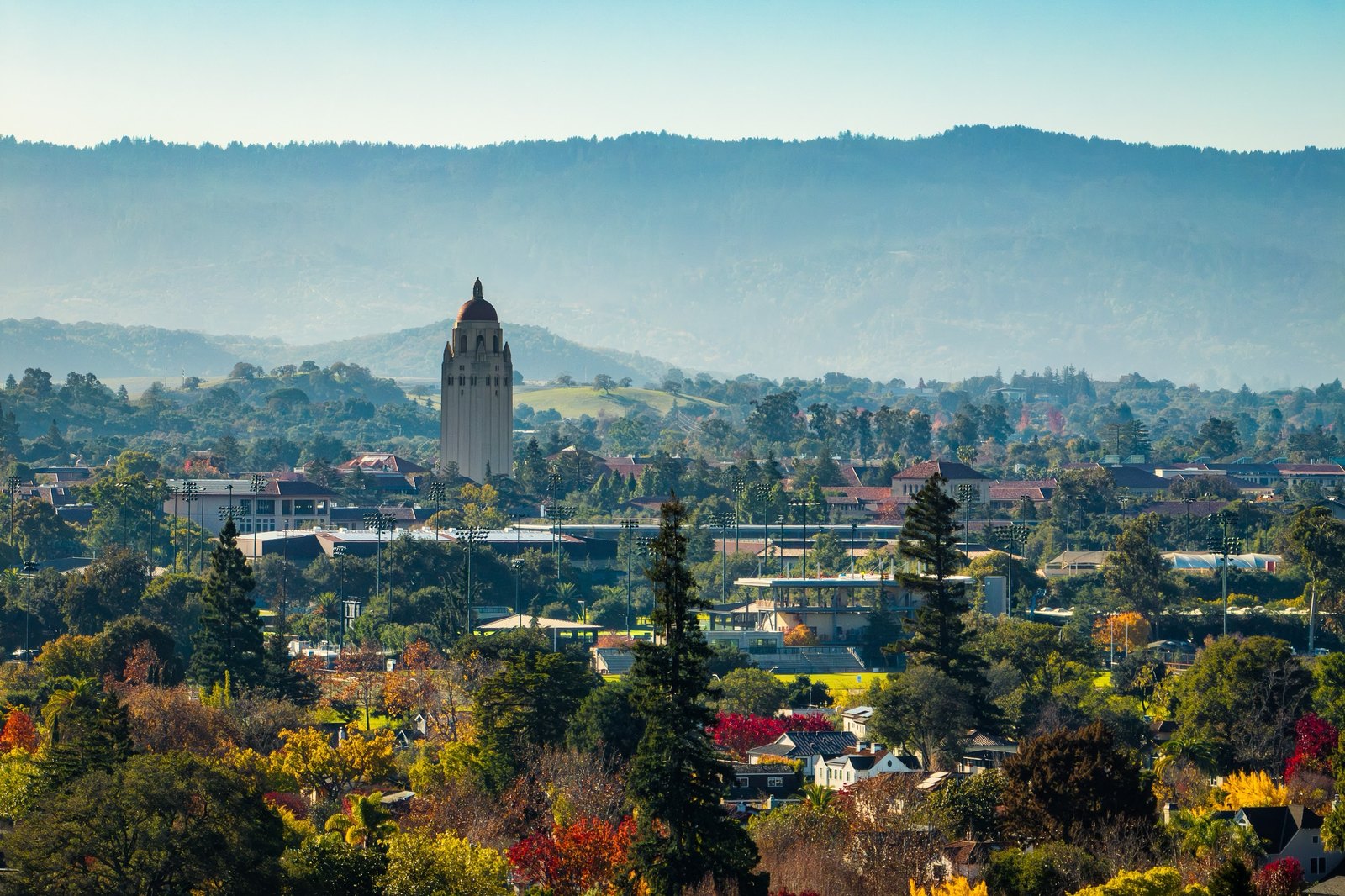 Palo Alto, California — Stanford and the foothills